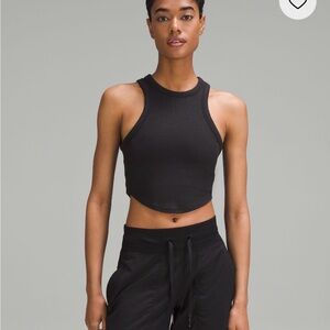 NWT Lululemon Hold Tight Crop